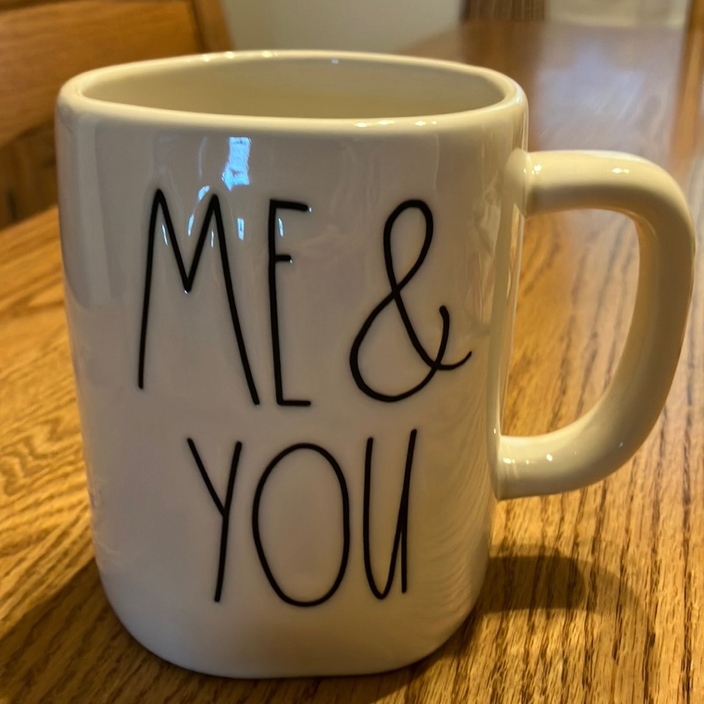 NWOT - Rae Dunn “Me & You” Mug